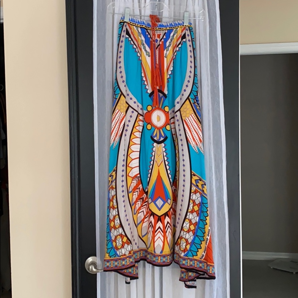 Tribal Maxi Skirt